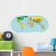 Map of World Wall Decal