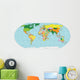 Map of World Wall Decal