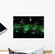 Illuminated Two Benches One Wall Decal