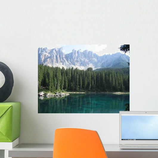 Lake Carezza Wall Decal