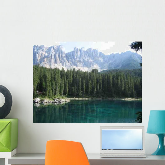 Lake Carezza Wall Decal