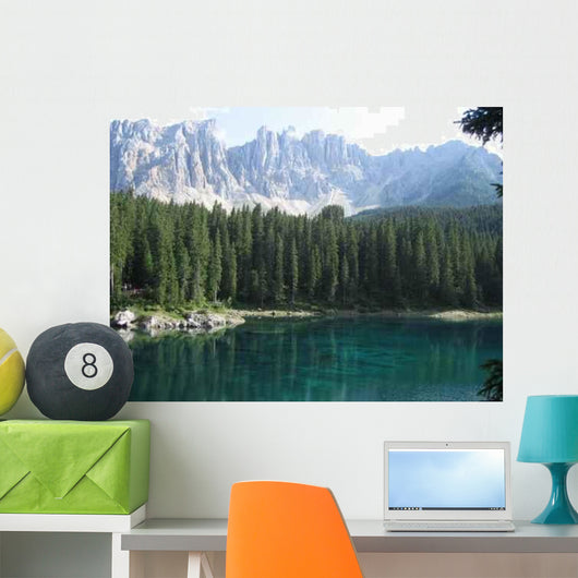 Lake Carezza Wall Decal