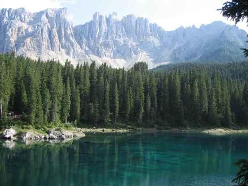 Lake Carezza Wall Decal