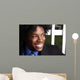 African American teen smiling Wall Mural