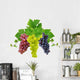 Three Fresh Grapes Wall Decal