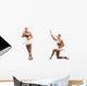 Man Ballet Tutu Wall Decal Sticker Set