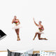 Man Ballet Tutu Wall Decal Sticker Set