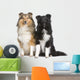 Couple of Shelties Wall Decal