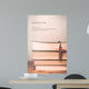 Matthew 11:28 Vintage tone of wooden cross on book background Wall Mural