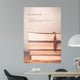 Matthew 11:28 Vintage tone of wooden cross on book background Wall Mural