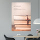Matthew 11:28 Vintage tone of wooden cross on book background Wall Mural