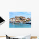 Colorful Ibiza Old Town Wall Decal