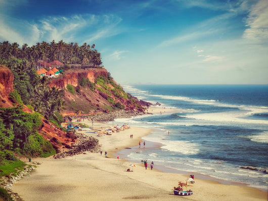 Varkala beach, Kerala, India Wall Mural