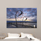 Waterfront of Purto Natales, Patagonia, Chile Wall Mural