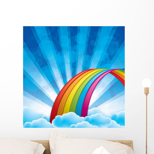 Rainbow Wall Decal Design 2