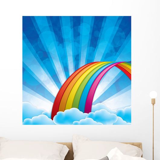 Rainbow Wall Decal Design 2