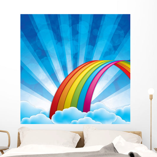Rainbow Wall Decal Design 2