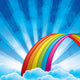 Rainbow Wall Decal Design 2