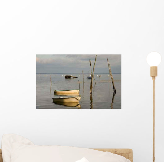 Boats Bay Arcachon Wall Decal