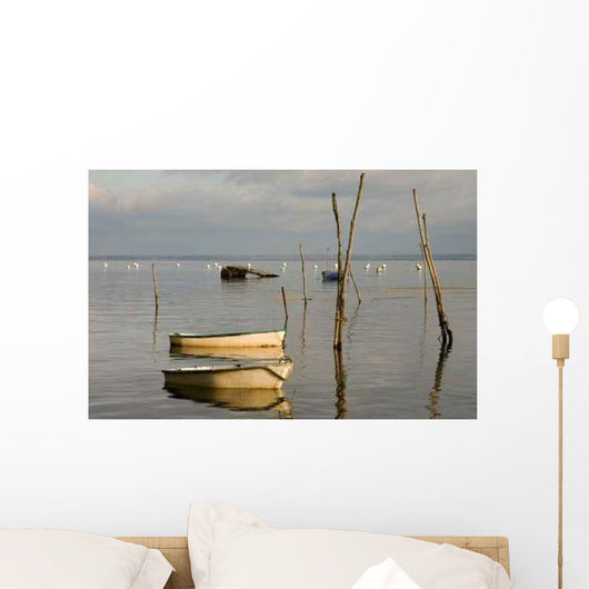 Boats Bay Arcachon Wall Decal