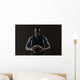Portrait of basketball player holding a ball Wall Mural