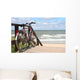 Sports Bike Beach Wall Decal