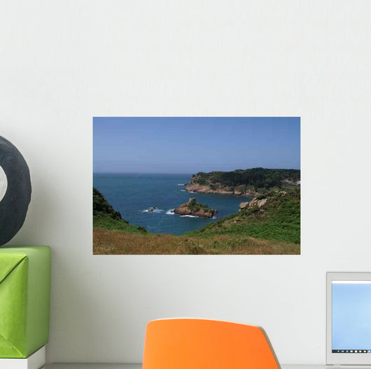 From Portelet Bay  Wall Decal Design 2