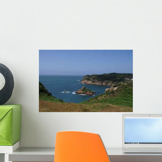 From Portelet Bay  Wall Decal Design 2