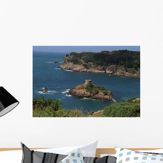 From Portelet Bay  Wall Decal Design 1