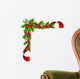 Frame with mistletoe Wall Decal