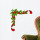 Frame with mistletoe Wall Decal