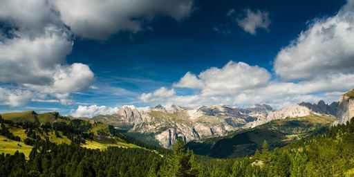 Dolomites Panorama Wall Decal