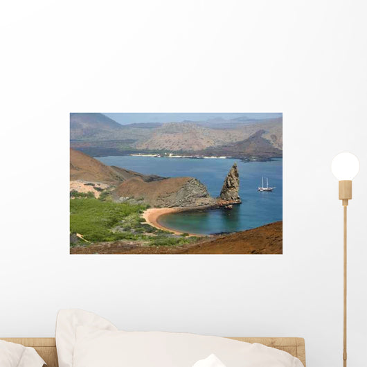 Pinnacle Rock Bartolome Iles Wall Decal