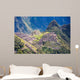 Ruins and terraces of Macchu Picchu landscape Wall Mural