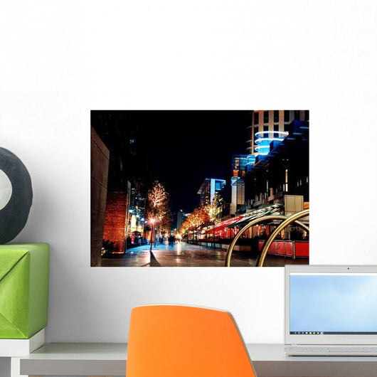 Southbank Promenade Night Wall Decal