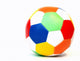 Colorful Soccer Ball Wall Decal