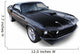 Muscle Car Wall Decal