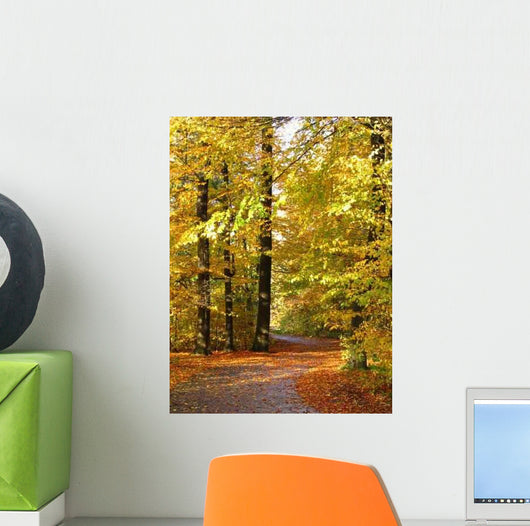 Autumn Forest Wall Decal Design 2