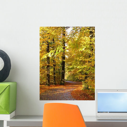 Autumn Forest Wall Decal Design 2
