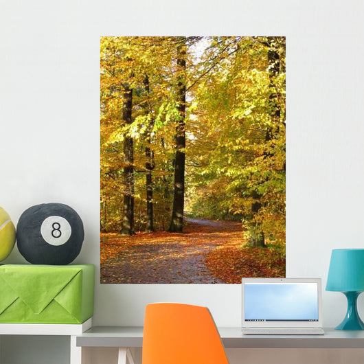 Autumn Forest Wall Decal Design 2