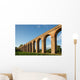 Ancient Italian Aqueduct in Evening Light Wall Mural