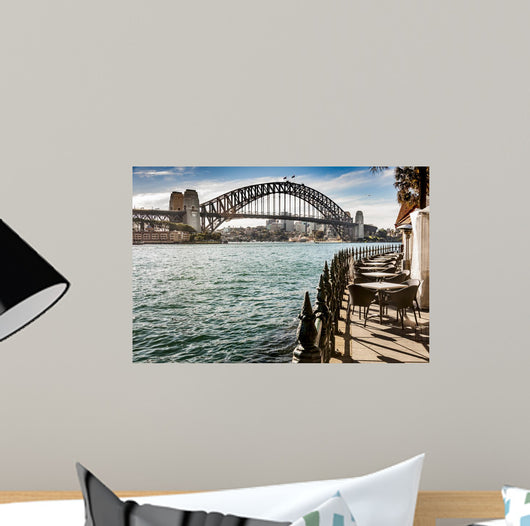 sydney bay and Bridge Wall Mural
