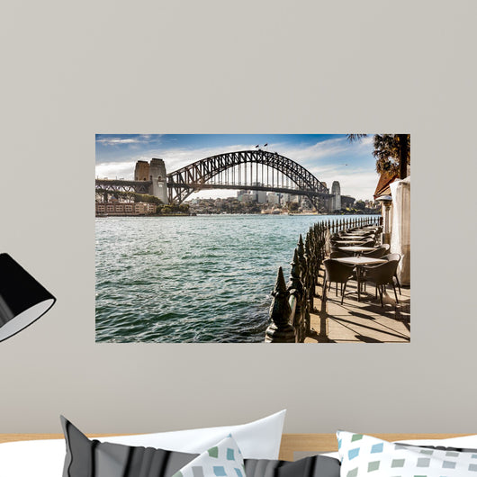 sydney bay and Bridge Wall Mural