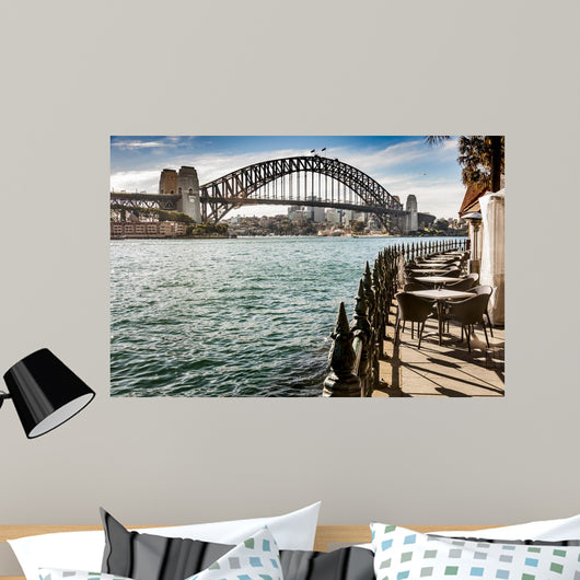 sydney bay and Bridge Wall Mural