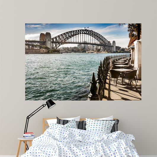 sydney bay and Bridge Wall Mural