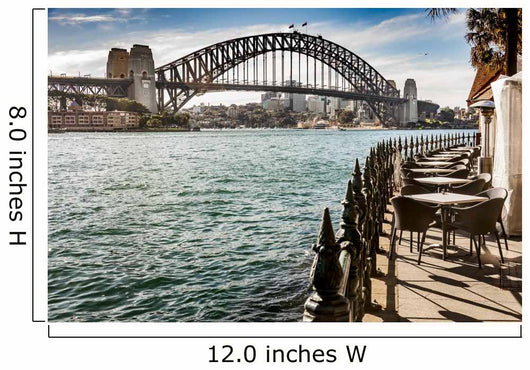 sydney bay and Bridge Wall Mural