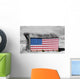 American Flag Wall Mural