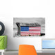 American Flag Wall Mural