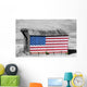American Flag Wall Mural