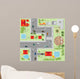 Top City Streets Roads Wall Decal